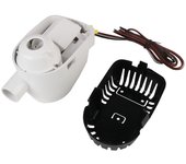 Bomba de achique automática para hidroavión, barco pequeño, con motor de 1100 GPH y fusible, para yate, barco, CC de 12 V/24 V, sumergible, eléctrica