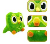 Lindo muñeco de peluche juguete regalo estilo de dibujos animados muñeca de trapo para niños S