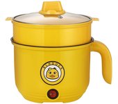 Olla arrocera eléctrica multifunción de 220 V para el hogar, olla para cocinar fideos, interior antiadherente de acero inoxidable con vaporera. 220V
