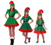 Disfraces de Navidad Elfos navideños para niños Disfraces de cosplay Elfos para niñas Fiestas de baile navideñas 180cm