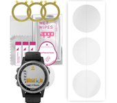 3 protectores de pantalla de hidrogel apgo para Garmin Fenix 5s Plus, película de hidrogel, con capa de posicionamiento de fácil instalación