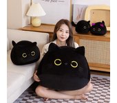 Lindo peluche de gato negro: regalo de cumpleaños y comodidad para niños 9cm (0.02kg)
