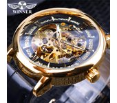 WINNER Reloj mecánico automático para hombre, moda y ocio, movimiento mecánico hueco