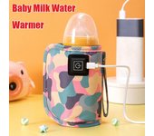 Calentador de agua y leche USB, cochecito de viaje, bolsa aislada, calentador de biberón para bebé, suministros seguros para niños para invierno al aire libre YSXX