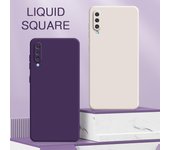 Funda de silicona líquida cuadrada linda para Samsung Galaxy A30S A50 A50S Cubiertas traseras protectoras de cámara A 50 30 S SamsungA50 Samsung A30S