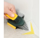 Suministros de baño Jabón para platos Herramientas de limpieza Cosas útiles para aparatos de cocina Lechada Cepillo para piso de bañera multifunción 4 en 1 y L