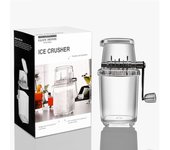 Draagbare Handmatige Ice Crusher Vorm Hand Crank Handleiding Ijs Crusher Geschoren Ijs Machine Keuken Bar Licuadoras de hielo Plezier Drankjes Gereedschap As picture