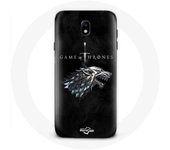 Coque pour Samsung Galaxy J3 2017 Game of Thrones Saison 8 Le Trône de Fer La maison Stark Logo L'hi