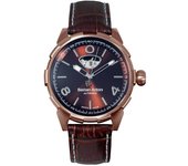 Bastian Antoni Turbulent BA01 Reloj automático para hombre en acero inoxidable en tono oro rosa y esfera marrón oscuro - 8719326505862 marrón oscuro