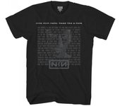 Nine Inch Nails - Camiseta unisex para adulto con cabeza como un agujero M negro
