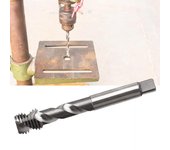 M2/M3/M4/M5/M6/M8/M10/M12 Grifo en espiral Perforación suave y afilada Broca de roscado de tornillo multifuncional de mayor resistencia para procesamiento de aluminio M4