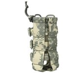 Bolsa para botella de agua, funda militar Oxford para cantimplora, kit de acampada al aire libre, bolsa para hervidor de viaje con sistema Molle