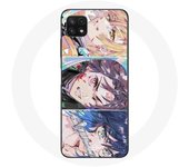 Coque pour Samsung Galaxy A22 5G Tanjiro Inosuke et Zenitsu Demon Slayer Kimetsu no Yaiba Manga