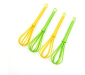 Batidor manual para huevos, accesorios de cocina, batidor de huevos, herramienta de cocina de plástico, crema para hornear, agitador de harina, herramientas para huevos