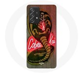 Funda para Samsung Galaxy A33 5G Cobra Kai Logo Poster Series