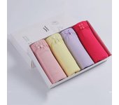 Braguitas de algodón transpirables de cintura alta para mujer: Pantalones de seguridad elásticos 3D, sueltos y de color sólido XL (57.5kg-65kg)