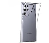 Funda transparente de silicona ultrafina para Samsung Galaxy S23 S21 S20 FE S22 Plus, carcasa trasera suave ultratransparente S 23 24 22 21 + S22 transparente