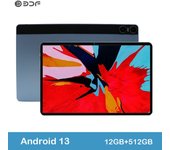 Tableta PC de 11 pulgadas versión global Android 13.0 Deca Core 12 GB + 512 GB Dual 4G LTE SIM Tabletas Package 1 azul