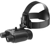 Gafas de visión nocturna 4K con zoom digital de 8X, binoculares infrarrojos manos libres para montar en la cabeza.