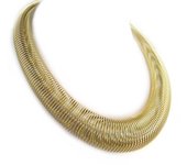Les Trésors De Lily [L9623] - Collar de diseño dorado 'Espirales' oro