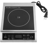 Placa de inducción portátil de 3500 W, fácil de limpiar, multifuncional, para encimera, con quemador de inducción