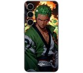 Funda para Samsung Galaxy S25 Plus con diseño de Zoro de One Piece y arte 3D Maniacase