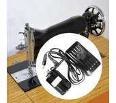 Motor de máquina de coser, piezas prácticas y ligeras, cepillo de carbón