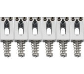 Puente de trémolo Musiclily para guitarra eléctrica ST Telecaster cromada de 10,5 mm Strat/TL, (conjunto 6)