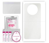 apgo Protective Skin Sticker for the back compatible with Huawei Mate X3, Wrap Film, Foil, Vinyl - Pattern Matte Transparent