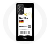Coque pour Samsung Galaxy A52 Billet d'avion Berlin