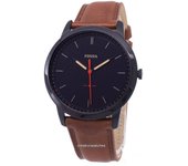 Reloj de hombre Fossil Minimalist 3H Quartz FS5305 negro