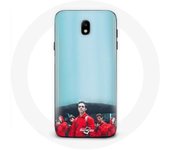 Coque pour Samsung Galaxy S5 La casa de papel Berlin Rio et Tokyo Fond Bleu