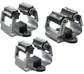 conjunto de 3 soportes para escoba 5,5x5x4,5cm