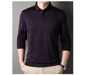 Nuevos suéteres de punto para hombre de otoño e invierno, polos, camisetas de manga larga, blusas con solapa, blusas para hombre M