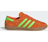 Zapatillas de deporte naranjas Adidas HAMBURG ORIGINALS unisex con puntera en T IH5460 naranja/verde solar/goma 37.3