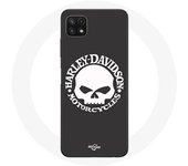 Funda para Samsung Galaxy A22 5G Harley Davidson Motors Skull