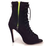 Mujeres para tacones altos de moda latina tacones cómodos zapatos de baile latino botas de mujer damas sexy salón de baile 35