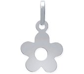 Les Trésors De Lily [A2220] - Pendentif Argent 'Fleur Innocente' argenté - 12 mm plata