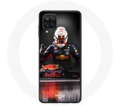 Coque pour Samsung Galaxy A22 4G Formule 1 Max Verstappen Pilote F1 Red Bull RB15