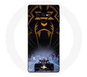 Coque pour Samsung Galaxy Note 9 Formule 1 Sebastian Vettel Pilote automobile F1 Noir