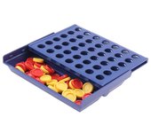 El clásico juego Conecta 4 para 2 jugadores; Juego Connect 4 Grid Get 4 In A Row para niños de 6 años en adelante Juegos de jardín