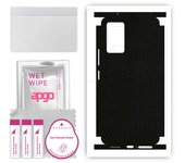 apgo Protective Skin Sticker for the back+sides compatible with Vivo V21, Full Wrap Film, Foil, Vinyl - Pattern Matrix