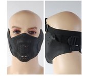 Máscara de cosplay de Bucky Barnes, Soldado de Invierno, máscara de látex de fantasía para hombre, accesorios para disfraz de fiesta de mascarada 55-65CM