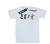 Star Wars Mens Christmas Stockings T-Shirt S blanco