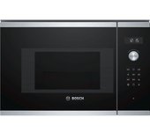 Microondas grill empotrado BOSCH BEL524MS0 acero inoxidable - 20 L - 800 W - Grill 1000 W