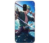 Coque maniacase pour Samsung Galaxy A8 2018 One Piece Roronoa Zoro epée manga anime