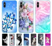 Para Xiaomi Redmi 9A Funda de silicona trasera Funda de teléfono para Redmi 9A Funda blanda de 6,53 pulgadas Fondos Estuche parachoques Coque for redmi 9A