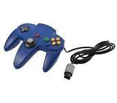Manette de Jeu filaire N64 pour Nintendo DS Bleu