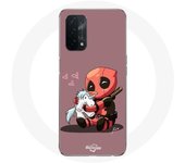 Coque pour Oppo A74 5G DeadPool unicorn licorne