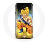 Coque pour Samsung Galaxy S5 Son goku dragon ball corps enervé